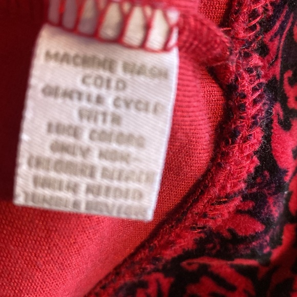 Charter Club Petite Long Sleeve Zipper Close Pockets Velour Top Meduim-Petite - Picture 11 of 14